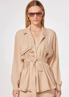 CAMISA AMPLA EM VISCOSE - Amsterdam Closet