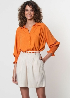 BERMUDA TALIA EM LINHO - Amsterdam Closet
