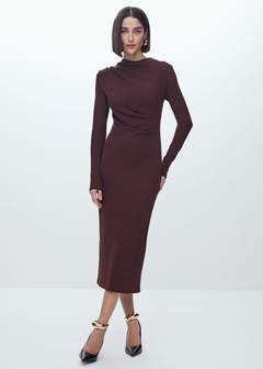 VESTIDO JUSTO MIDI ML na internet