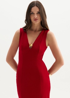 VESTIDO MIDI JUSTO