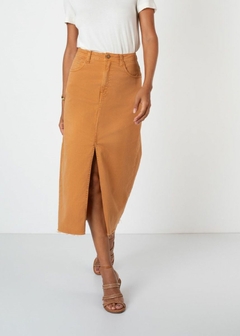SAIA JEANS MIDI BEGE