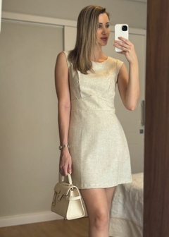 VESTIDO LINHO CURTO