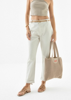 Calça Algodão Alfaiataria Comfy Feminina - Amsterdam Closet