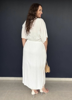 VESTIDO VISCOSE LONGO - Amsterdam Closet