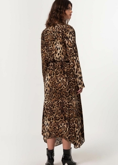 VESTIDO MIDI MANGA LONGA