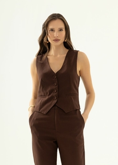 Colete Alfaiataria Celine Casual feminino