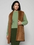 Colete Biamar Alongado com Pele Fake Feminino - Amsterdam Closet