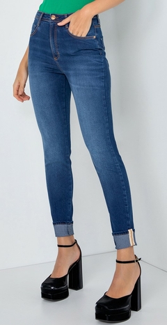 Imagem do CALÇA JEANS FEMININA TURMALINA AZUL