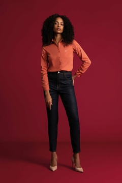 CALÇA JEANS FEMININA COM ELASTANO - loja online