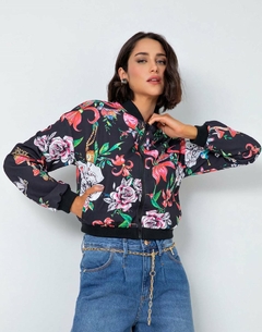 Imagem do JAQUETA BOMBER SOLTA MANGA LONGA