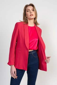 BLAZER EM ALFAIATARIA SOLTO ALONGADO FEMININO na internet