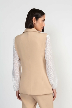 COLETE ALFAIATARIA ALONGADO ALONGADO FEMININO - comprar online