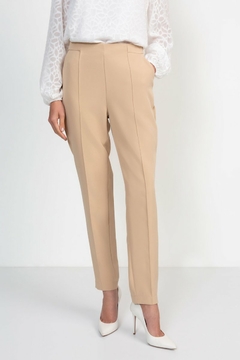 CALÇA EM ALFAIATARIA SLIM FEMININA - Amsterdam Closet
