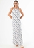 Imagem do VESTIDO VISCOSE LISTRADO LONGO