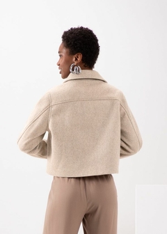 Casaco Lã Casual Feminino - loja online