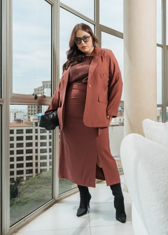 BLAZER ALFAIATARIA ALONGADO FEMININO na internet