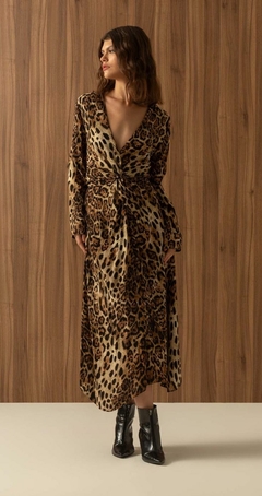 VESTIDO MIDI MANGA LONGA - loja online