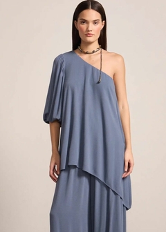 BLUSA ASSIMÉTRICA EM CREPE FEMININA na internet