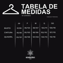 Imagem do CAMISA ACINTURADA EM TRICOLINE COM ELASTANO