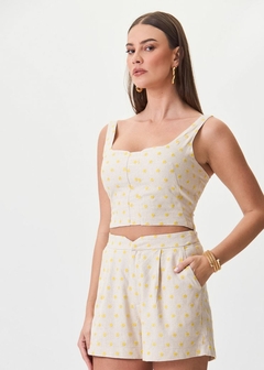 REGATA LINHO CROPPED ESTANPADA - comprar online