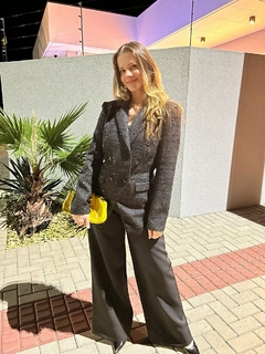 BLAZER TWEED ALFAIATARIA FIOS DE BRILHO FEMININO - loja online