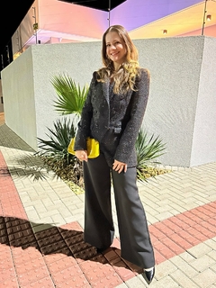BLAZER TWEED ALFAIATARIA FIOS DE BRILHO FEMININO - loja online