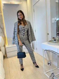Imagem do BLAZER TWEED SOLTO ALFAIATARIA XADREZ