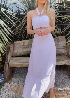 VESTIDO ALGODÃO LONGO - loja online