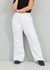 CALÇA JEANS COM ELASTANO RETA