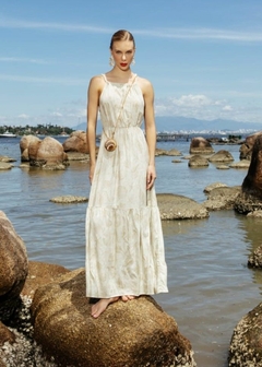 VESTIDO MEL EM LINHO LONGO - loja online