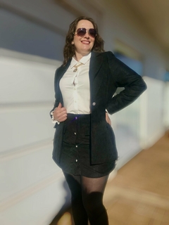 BLAZER EM SUEDE ALFAIATARIA SOLTO na internet