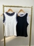 REGATA EM MALHA COM DETALHE EM RIBANA - Amsterdam Closet
