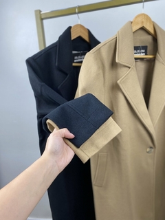 CASACO FEMININO ALONGADO DE INVERNO - loja online