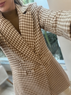 Imagem do TRENCH COAT EM TWEED XADREZ FEMININO