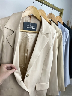 BLAZER EM ALFAIATARIA FORRADO FEMININO - loja online