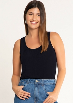REGATA EM VISCOSE FEMININA DECOTE REDONDO na internet