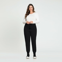 CALÇA FEMININA EM MOLETOM FELPADO - comprar online