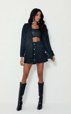 BLAZER EM SUEDE ALFAIATARIA SOLTO - loja online