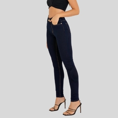 Imagem do CALÇA JEANS FEMININA SKINNY AZUL ESCURO