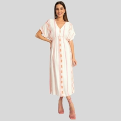 VESTIDO FEMININO LUNENDER TECIDO RAYON TWILL