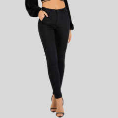 CALÇA JEANS SKINNY FEMININA PRETA na internet
