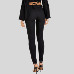 CALÇA JEANS SKINNY FEMININA PRETA - loja online