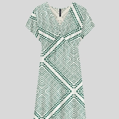 VESTIDO FEMININO LUNENDER TECIDO RAYON TWILL na internet