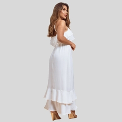 VESTIDO DE VERÃO COM BABADOS - comprar online