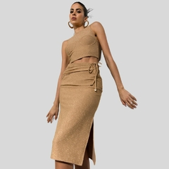 CONJUNTO SOFISTICADO DE FESTA BRILHOSO