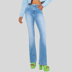 CALÇA JEANS FEMININA TURMALINA FLARE - loja online