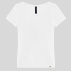 BLUSA MANGA CURTA CANELADA - loja online