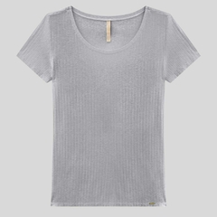 BLUSA MANGA CURTA CANELADA - comprar online