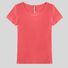 BLUSA MANGA CURTA CANELADA - Amsterdam Closet