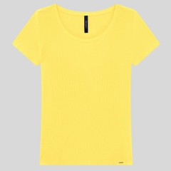 BLUSA MANGA CURTA CANELADA - comprar online
